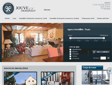 Tablet Screenshot of jouve-immobilier.fr